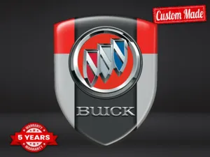 Buick Wasserfestes Etikett Sportlich Anpassbar Robust